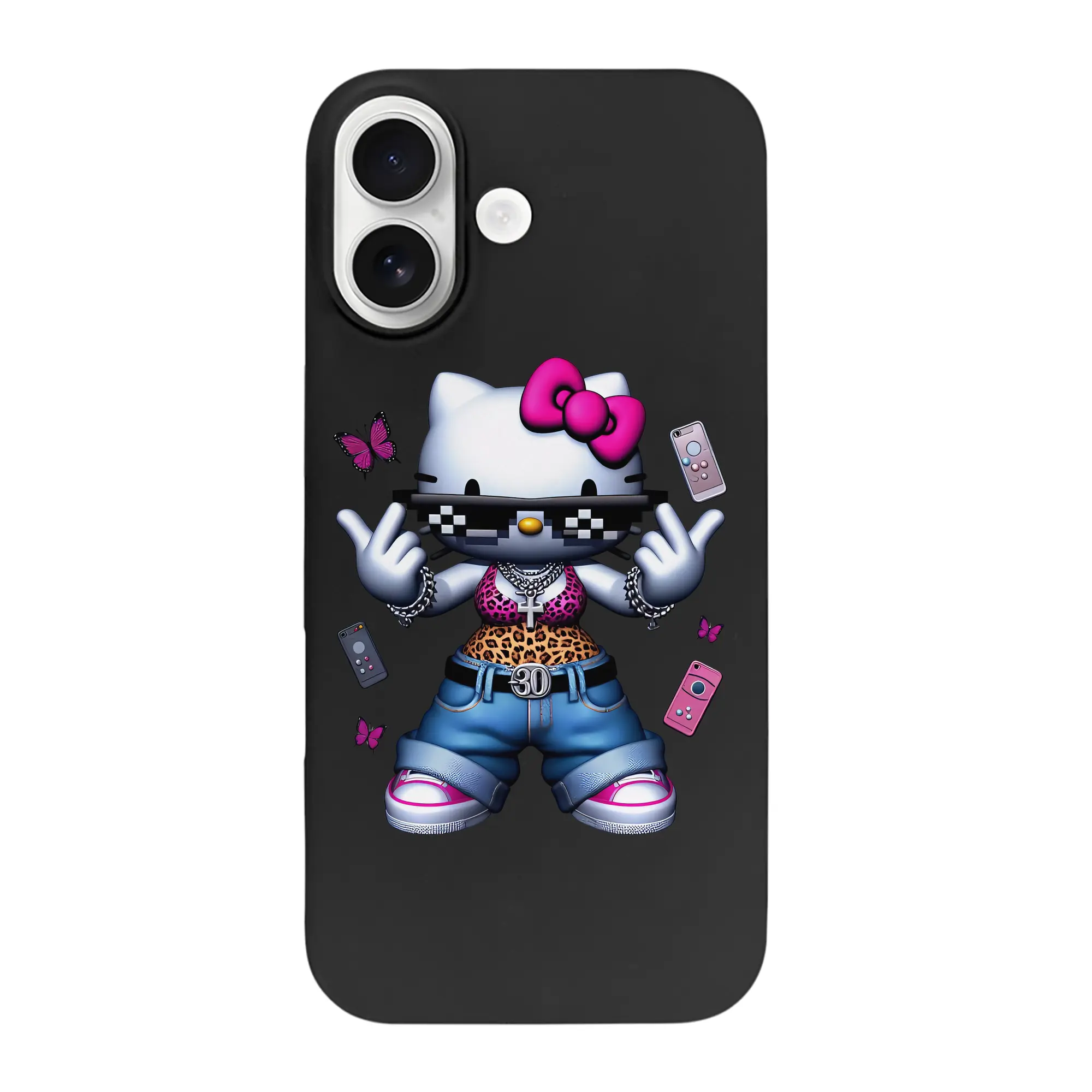 サンリオ グッズ,ハローキティ - iPhone 17 シリーズ シリコンケース 薄型 耐衝撃 指紋防止 ソフトタッチカバー 精密フィット 傷防止 保護ケース iPhone 17/17 Air/17 Pro/17 Pro Max 対応